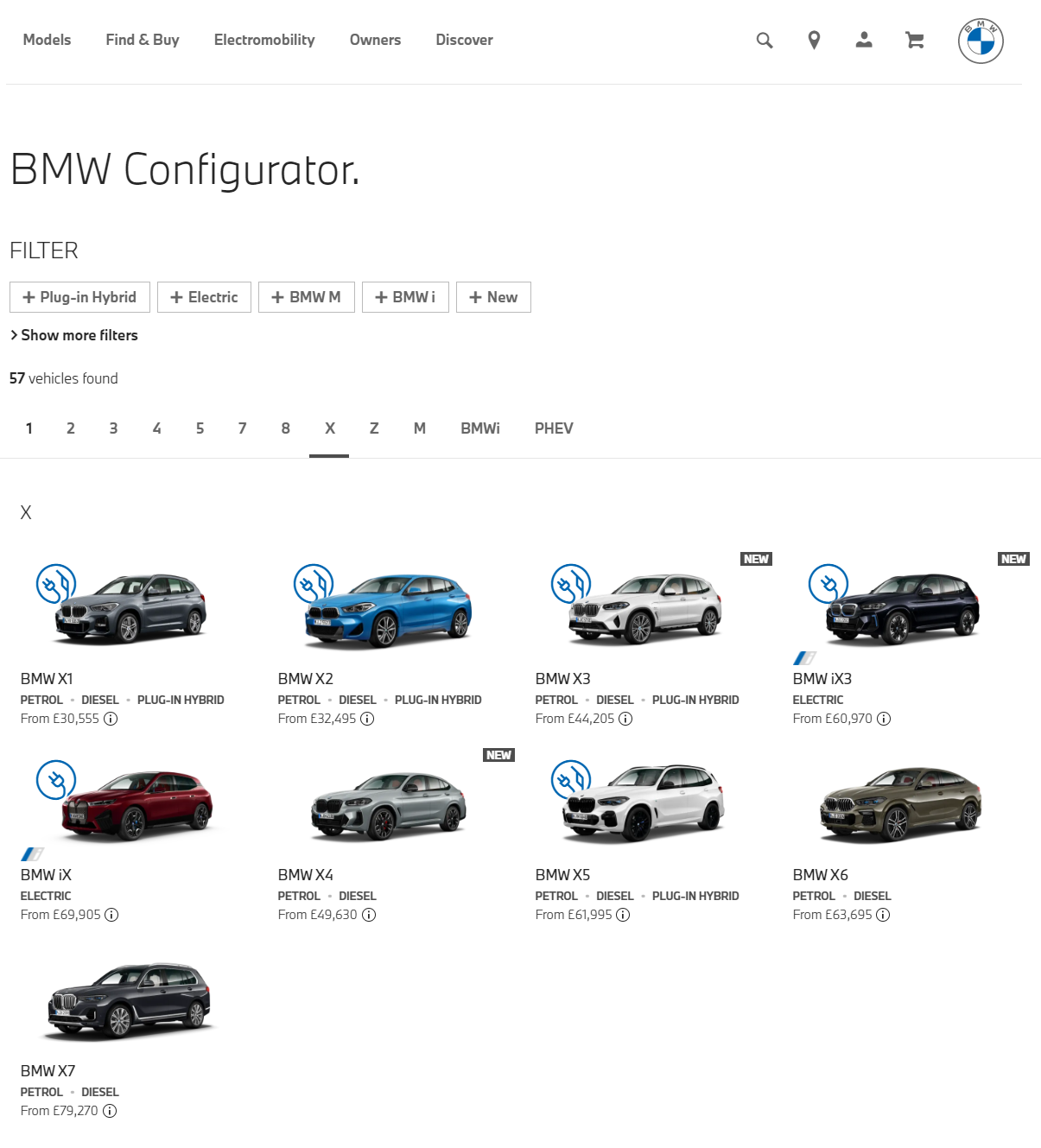 BMW Configurator